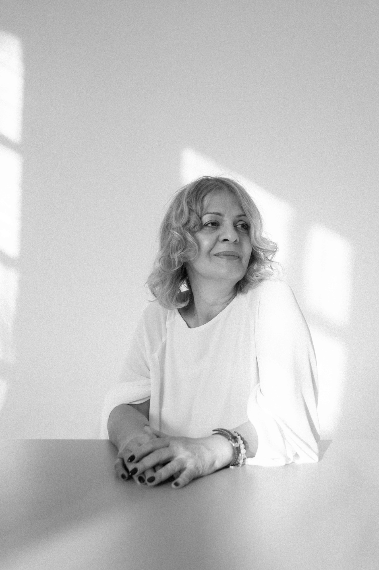 Jasenka Lalović, crno-bijeli portret